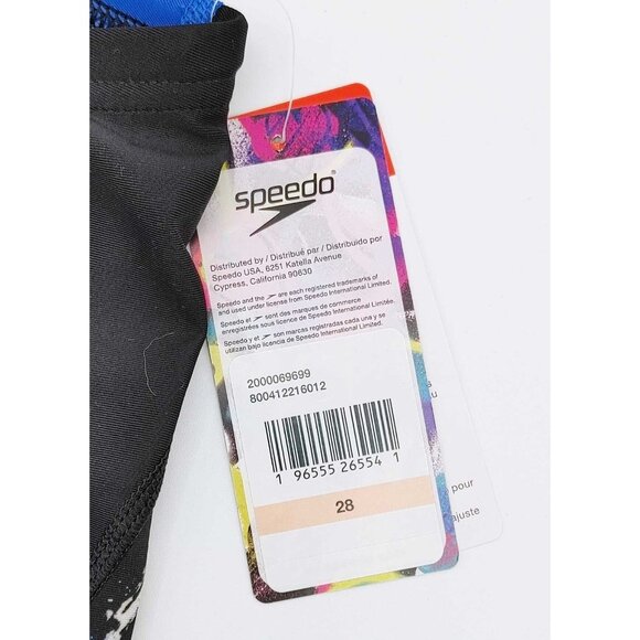 Speedo Men Cobalt Blue Endurance Solid one Brief Swimwear Size 36 NWT - Picture 6 of 7